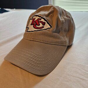 Kansas City Chiefs Khaki Adjustable Cap